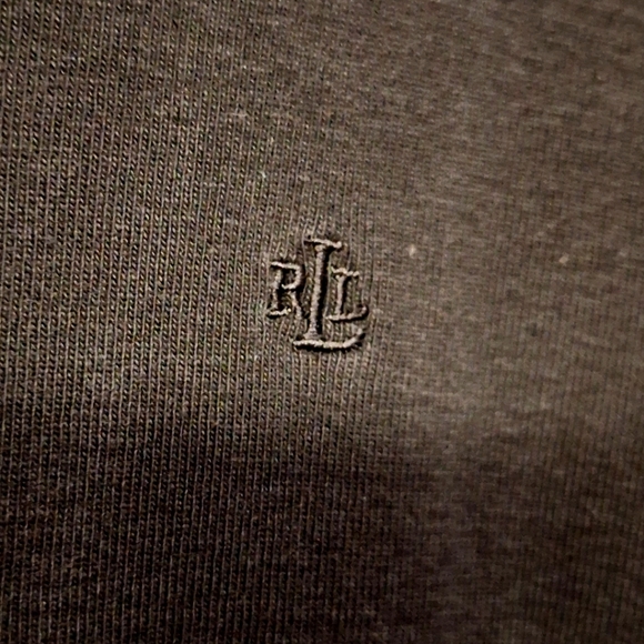 Lauren Ralph Lauren Womens Black Crew Neck T-Shirt Short Sleeve 100% Cotton 2XL - Picture 6 of 12